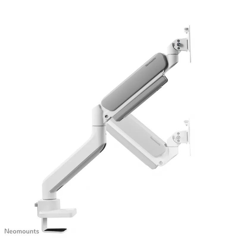 Neomounts DS70-450WH1 Monitorarm 17-42 Zoll - Gasfeder - Topfix - 180°-Stopp
