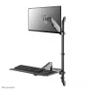 Wandmontierte Sit-Steh-Workstation Neomounts WL90-325BL1 max. Gewicht 9 kg