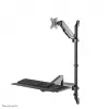 Wandmontierte Sit-Steh-Workstation Neomounts WL90-325BL1 max. Gewicht 9 kg