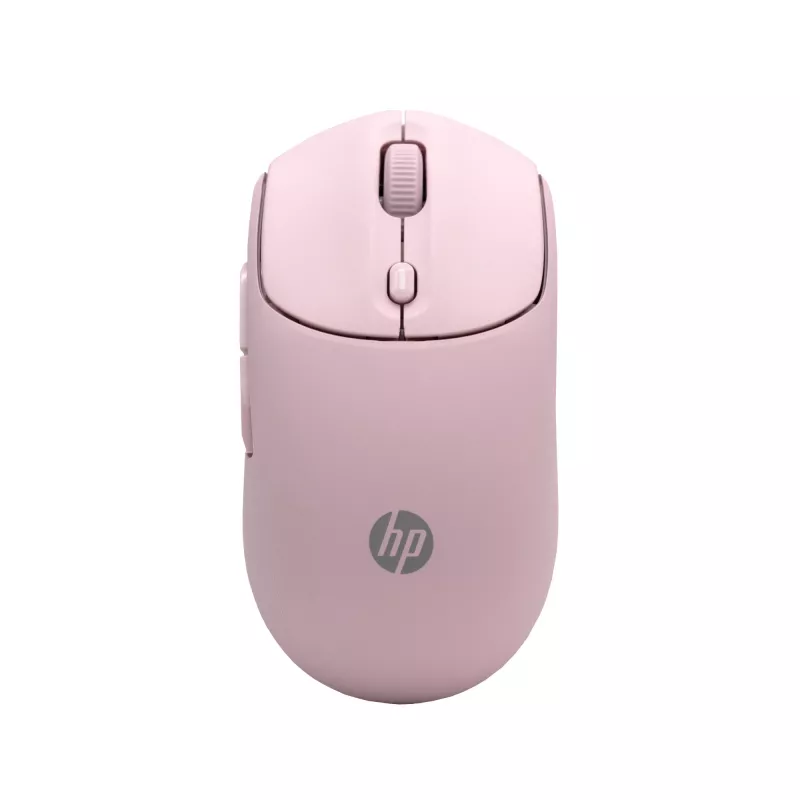 HP 400 Leise Pink Funkmaus, beidhändig, RF Wireless + Bluetooth, 6000 DPI, Pink