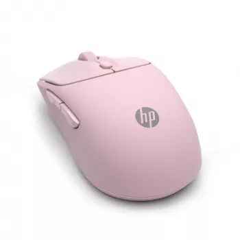 HP 400 Leise Pink Funkmaus, beidhändig, RF Wireless + Bluetooth, 6000 DPI, Pink