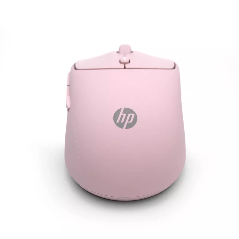 HP 400 Leise Pink Funkmaus, beidhändig, RF Wireless + Bluetooth, 6000 DPI, Pink