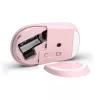 HP 400 Leise Pink Funkmaus, beidhändig, RF Wireless + Bluetooth, 6000 DPI, Pink