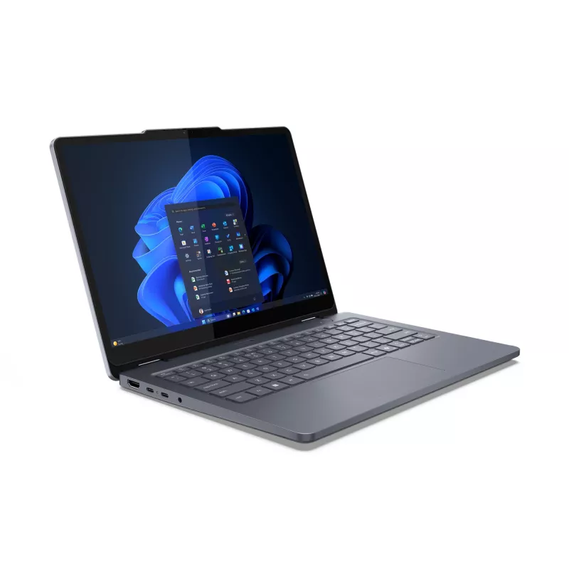 Lenovo 13w 2-in-1 Gen 3 Intel Core 5 120U Hybrid (2-in-1) 33,8 cm (13,3 Zoll) Touchscreen WUXGA 16 GB DDR5-SDRAM 512 GB SSD Wi-Fi 6E (802.11ax) Windows 11 Pro Deutsch Grau