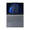 Lenovo 13w 2-in-1 Gen 3 Intel Core 5 120U Hybrid (2-in-1) 33,8 cm (13,3 Zoll) Touchscreen WUXGA 16 GB DDR5-SDRAM 512 GB SSD Wi-Fi 6E (802.11ax) Windows 11 Pro Deutsch Grau