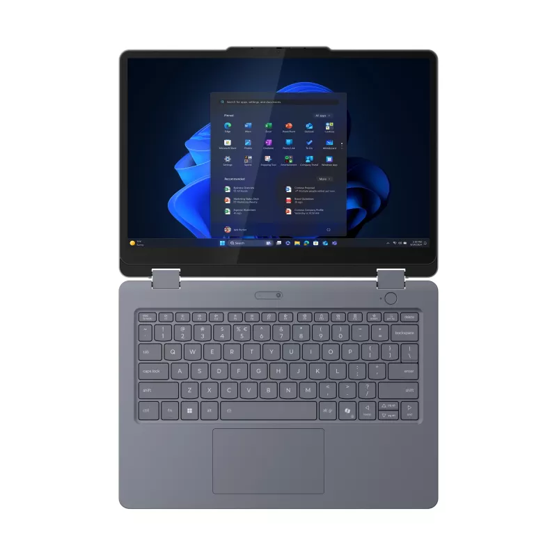 Lenovo 13w 2-in-1 Gen 3 Intel Core 5 120U Hybrid (2-in-1) 33,8 cm (13,3 Zoll) Touchscreen WUXGA 16 GB DDR5-SDRAM 512 GB SSD Wi-Fi 6E (802.11ax) Windows 11 Pro Deutsch Grau