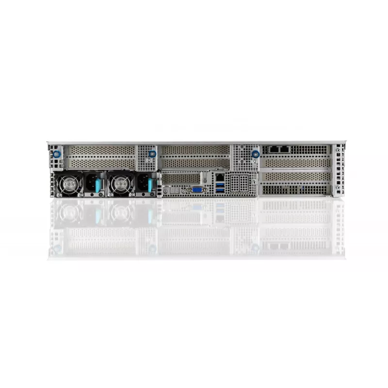 ASUS RS720A-E11-RS24U 2U Rack-Barebone-Server, Silber