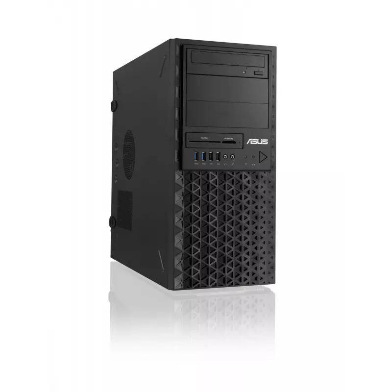 Tower-Gehäuse ASUS TS100-E11-PI4 Schwarz mit Intel C256 Chipsatz, LGA1200-Unterstützung, 300W Netzteil