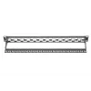 DIGITUS Modular Patch Panel, geschirmt 24-Port, blank, 1HE, Rackmontage, versetzt, Farbe schwarz RAL 9005