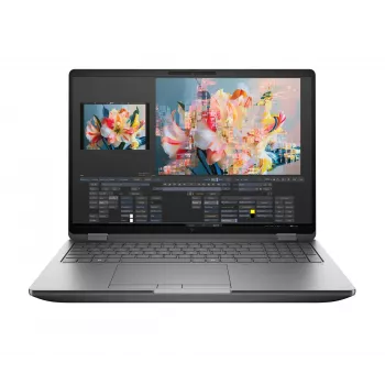 HP ZBook Fury G1i Intel Core Ultra 7 255HX Mobile Workstation 40,6 cm (16 Zoll) WUXGA 32 GB DDR5-SDRAM 1 TB SSD NVIDIA RTX PRO 2000 Blackwell Wi-Fi 7 (802.11be) Windows 11 Pro AI Workstation, AI PC Silber