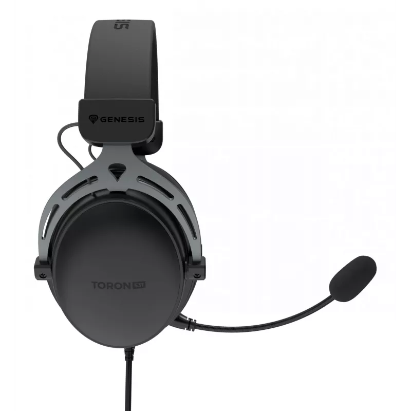 Wired binaural gaming headset Genesis Toron 531 — circumaural, 32 Ω, 20–20000 Hz, 1 m cable