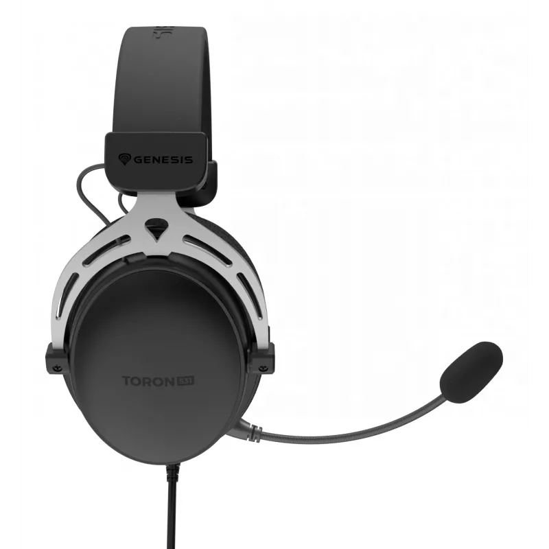 Wired binaural gaming headset Genesis Toron 531 — circumaural, 32 Ω, 20–20000 Hz, 1 m cable