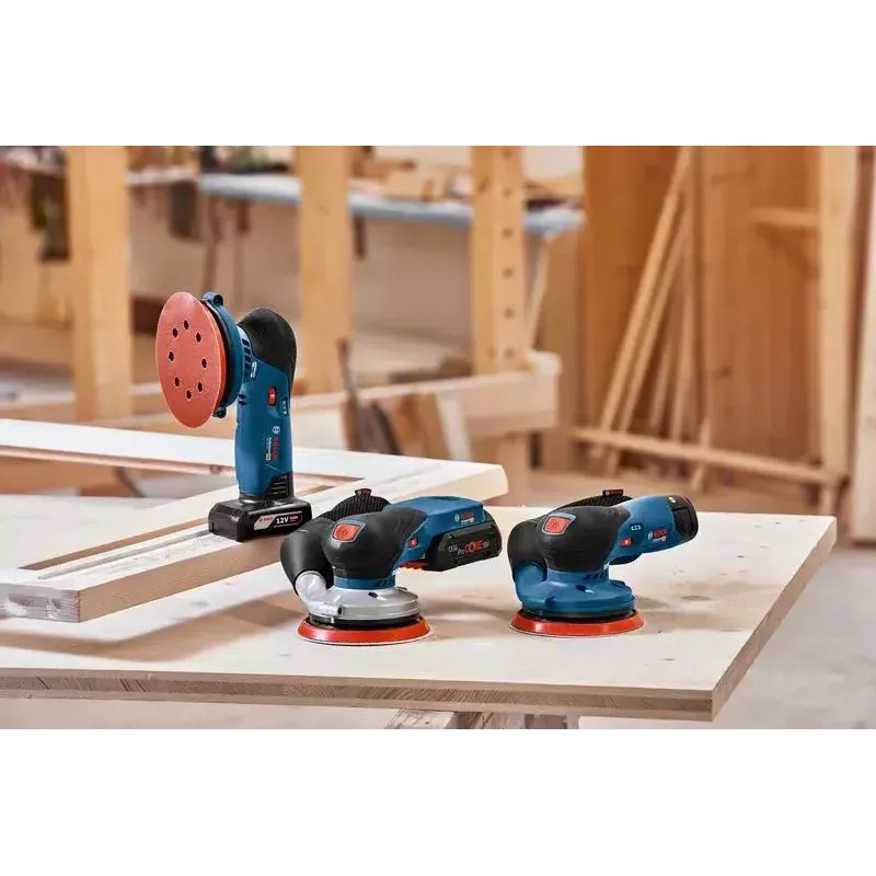 Bosch GEX 18V-125 PROFESSIONAL Exzenterschleifer 10000 U/min 20000 OPM Schwarz, Blau, Grau