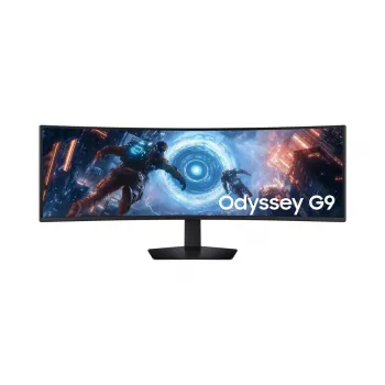 49 Zoll Samsung G91F Dual QHD LCD Monitor 5120×1440 32:9 VA Curved 1 ms 144 Hz USB 3.2 Gen1 VESA höhenverstellbar