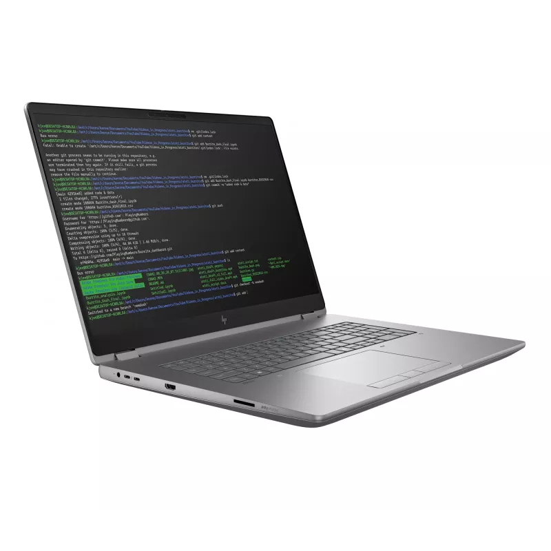 HP ZBook Fury G1i Intel Core Ultra 7 45,7 cm (18 Zoll) WQXGA 32 GB DDR5-SDRAM Wi-Fi 7 (802.11be) Windows 11 Pro AI Workstation, AI PC