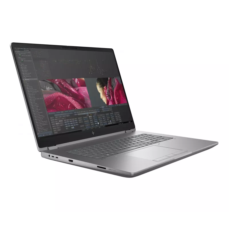 HP ZBook Fury G1i Intel Core Ultra 7 255HX Mobile Workstation 45,7 cm (18 Zoll) WQXGA 32 GB DDR5-SDRAM 1 TB SSD NVIDIA RTX PRO 2000 Blackwell Wi-Fi 7 (802.11be) Windows 11 Pro AI Workstation, AI PC Silber