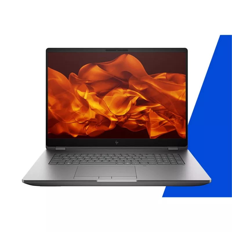 HP ZBook Fury G1i Intel Core Ultra 7 255HX Mobile Workstation 45,7 cm (18 Zoll) WQXGA 32 GB DDR5-SDRAM 1 TB SSD NVIDIA RTX PRO 2000 Blackwell Wi-Fi 7 (802.11be) Windows 11 Pro AI Workstation, AI PC Silber
