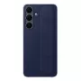 Standing Grip Hülle Samsung für Galaxy S25 FE – Hülle, marineblau, für 17 cm (6,7 Zoll) Bildschirm, Tischständer