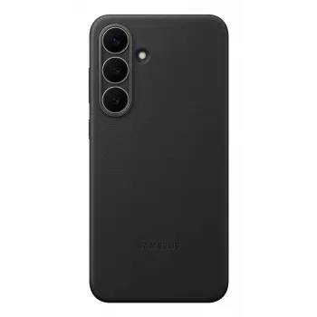 Samsung Kindsuit Kunstlederhülle für Galaxy S25 FE, Cover, Samsung, Galaxy S25 FE, 17 cm (6,7 Zoll), Schwarz