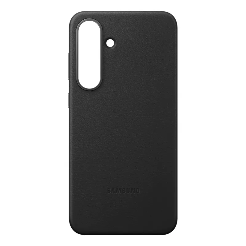 Samsung Kindsuit Kunstlederhülle für Galaxy S25 FE, Cover, Samsung, Galaxy S25 FE, 17 cm (6,7 Zoll), Schwarz