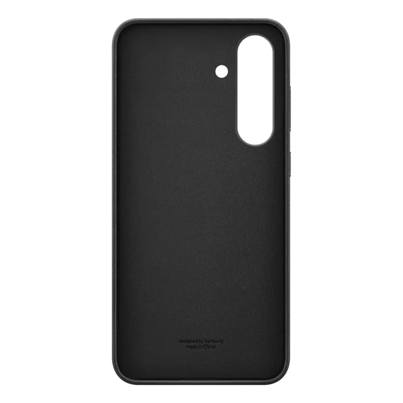 Samsung Kindsuit Kunstlederhülle für Galaxy S25 FE, Cover, Samsung, Galaxy S25 FE, 17 cm (6,7 Zoll), Schwarz