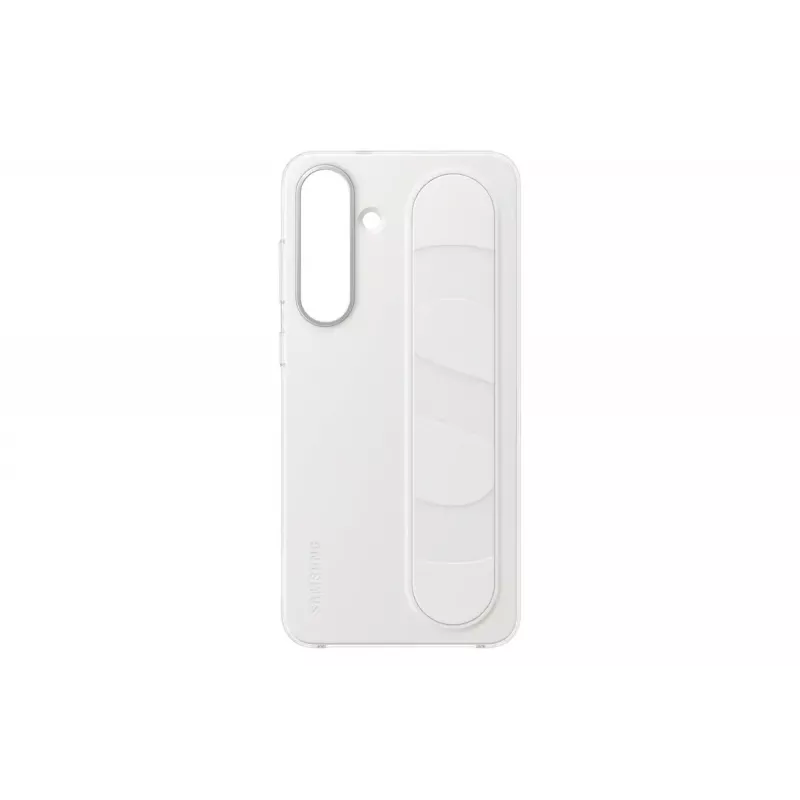 Standing Grip Hülle Samsung für Galaxy S25 FE – Weiß, Tischständer