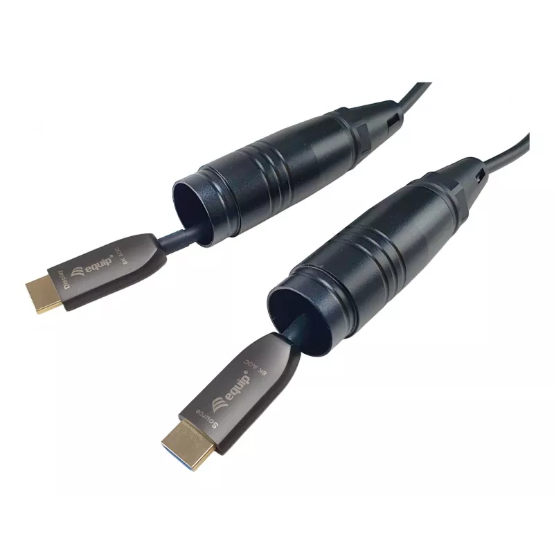 Equip 119424 HDMI-Kabel 150 m HDMI Typ A (Standard) Schwarz
