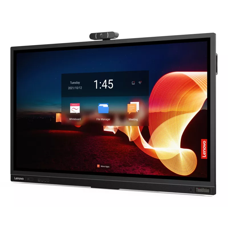 Lenovo ThinkVision T65 Computer-Monitor 165,1 cm (65 Zoll) 3840 x 2160 Pixel 4K Ultra HD LED Touchscreen Schwarz