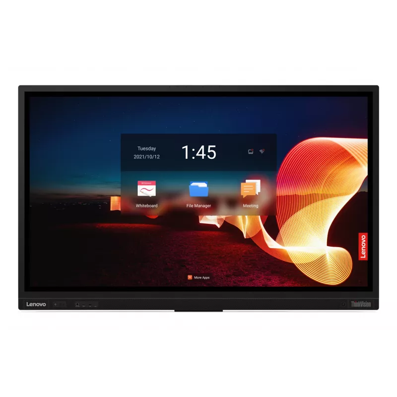 Lenovo ThinkVision T65 Computer-Monitor 165,1 cm (65 Zoll) 3840 x 2160 Pixel 4K Ultra HD LED Touchscreen Schwarz