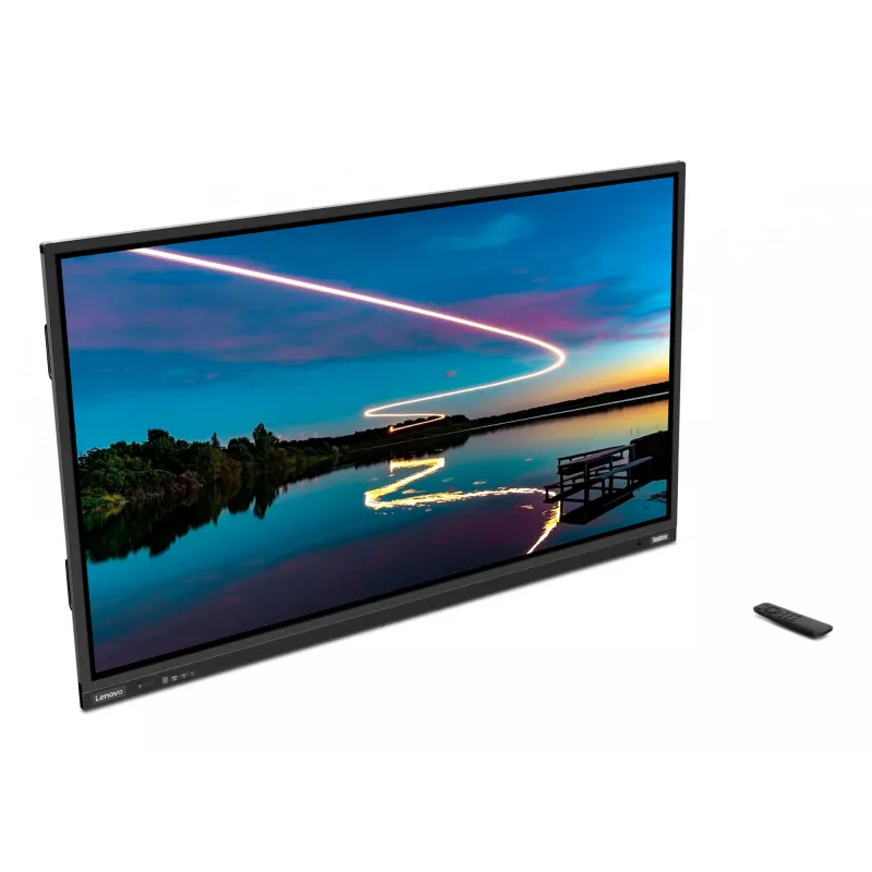 Lenovo ThinkVision T86 Computer-Monitor 2,18 m (86 Zoll) 3840 x 2160 Pixel 4K Ultra HD LED Touchscreen Schwarz
