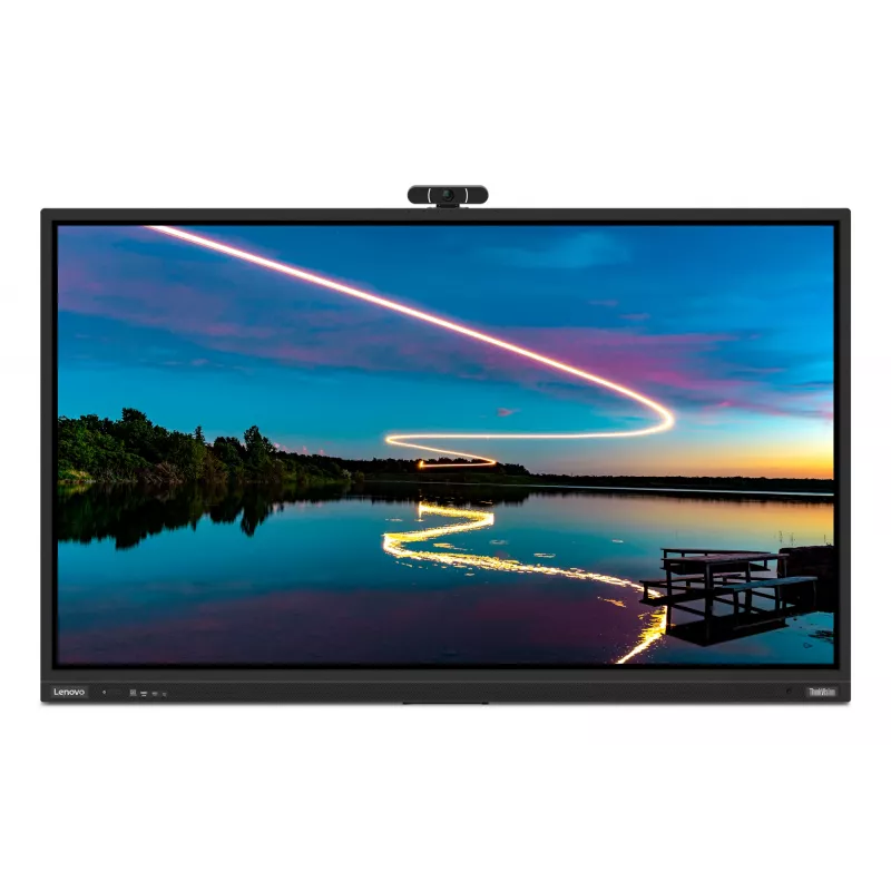 Lenovo ThinkVision T86 Computer-Monitor 2,18 m (86 Zoll) 3840 x 2160 Pixel 4K Ultra HD LED Touchscreen Schwarz