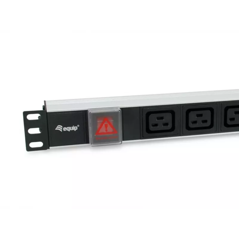 Equip 333319 Power Distribution Unit (PDU) 6 AC-Ausgänge 1U Schwarz