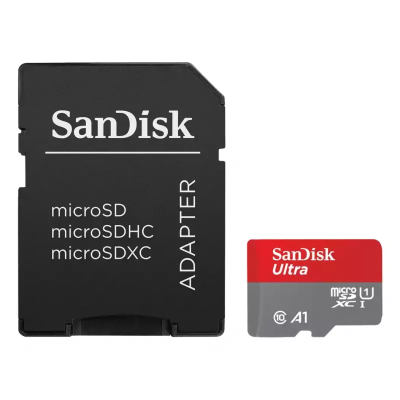 WESTERN DIGITAL SanDisk Ultra micro SDXC 64 GB plus SD-Adapter 140 MB/s A1 Klasse 10 UHS-I – 2er-Pack