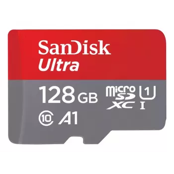 WESTERN DIGITAL SanDisk Ultra micro SDXC 128GB plus SD Adapter 140 MB/s A1 Class 10 UHS-I – 2er-Pack