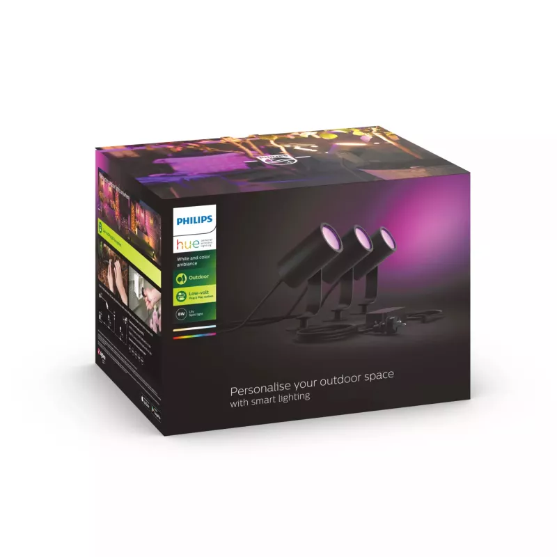 Smart-Abhängelampe Philips Hue White and Colour Ambience Lily Outdoor Spot Light 1741430P7