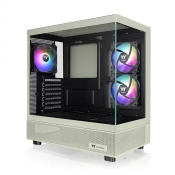 PC-Gehäuse Thermaltake View 270 Plus TG ARGB Midi Tower Grün