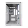 FSP M580-WP Plus Gehäuse Midi-Tower mITX, mATX Weiß ARGB, Midi-Tower, PC, Weiß, ATX, micro ATX, Mini-ITX, Glas, SPCC, 16 cm