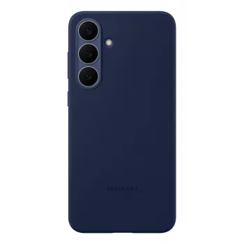 Samsung Silikon-Hülle für Galaxy S25 FE, Cover, Samsung, Galaxy S25 FE, 17 cm (6,7 Zoll), Schwarz