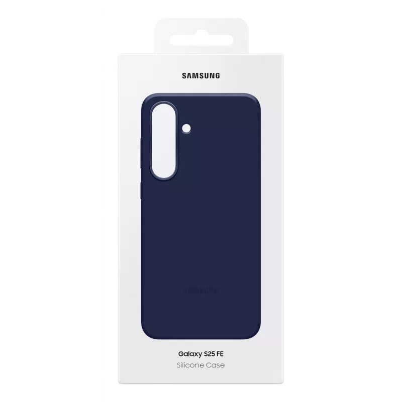 Samsung Silikon-Hülle für Galaxy S25 FE, Cover, Samsung, Galaxy S25 FE, 17 cm (6,7 Zoll), Schwarz