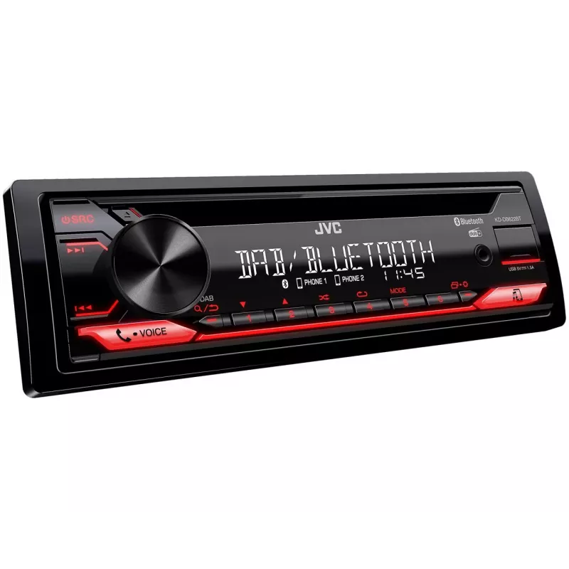 JVC KD-DB622BT Autoradio Schwarz 200 W Bluetooth