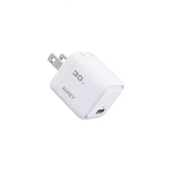 AUKEY Comet 30W USB-C Ladegerät PA-C1 Indoor AC Mobiltelefon Grau