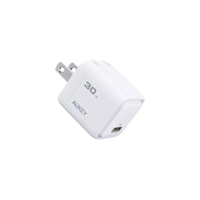 AUKEY Comet 30W USB-C Ladegerät PA-C1 Indoor AC Mobiltelefon Grau