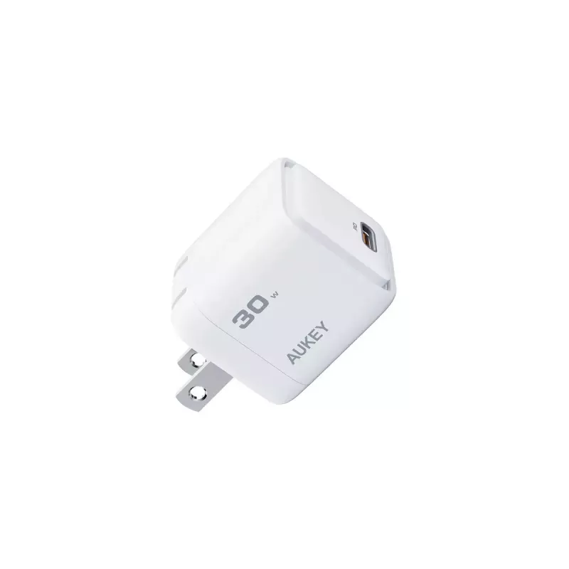 AUKEY Comet 30W USB-C Ladegerät PA-C1 Indoor AC Mobiltelefon Grau