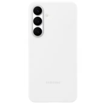 Samsung Silikon-Hülle für Galaxy S25 FE, Cover, Samsung, Galaxy S25 FE, 17 cm (6,7 Zoll), Weiß