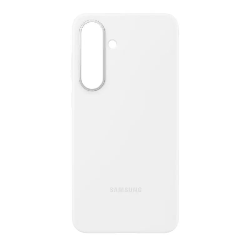 Samsung Silikon-Hülle für Galaxy S25 FE, Cover, Samsung, Galaxy S25 FE, 17 cm (6,7 Zoll), Weiß