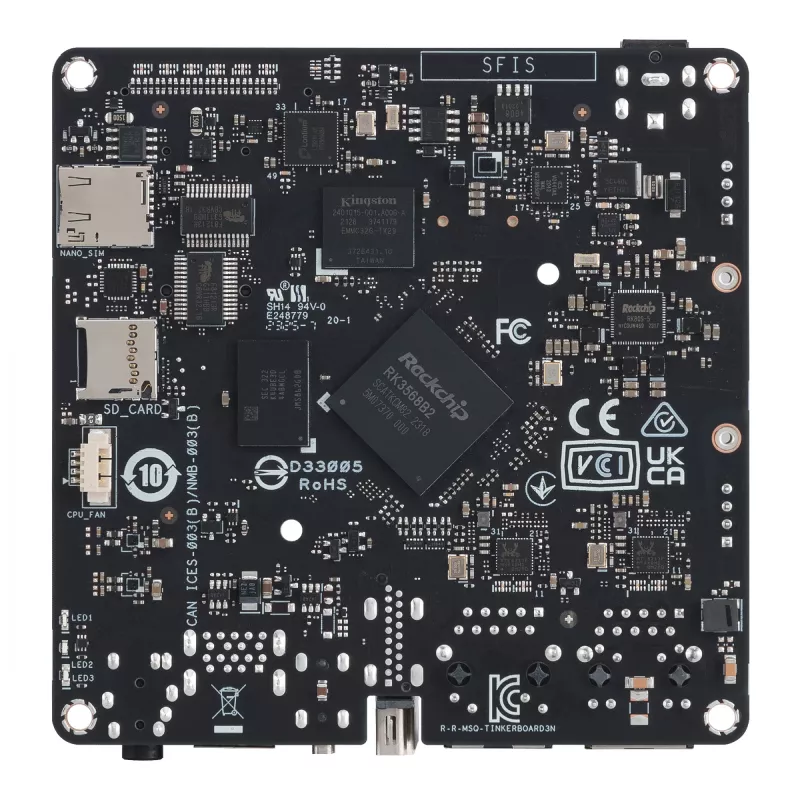 ASUS Tinker Board 3N Entwicklungsboard Rockchip RK3568