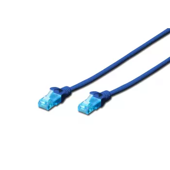 DIGITUS Patchkabel - Cat 5e - U/UTP - Snagless - Cu - 5m - blau