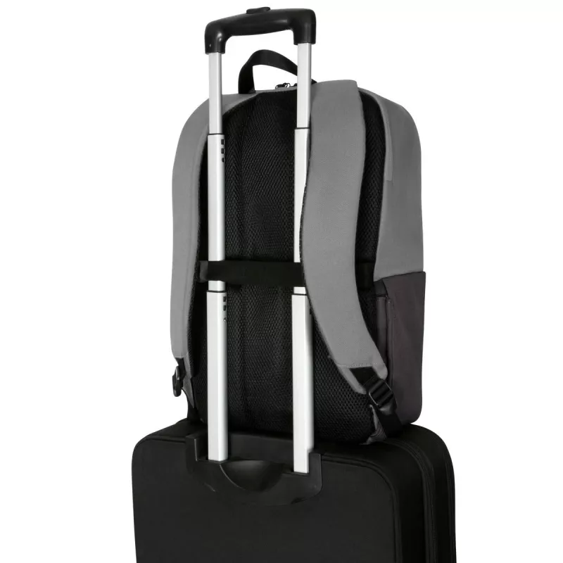 Rucksack Targus Sagano 39,6 cm 15,6 Zoll Schwarz Grau 2 Fronttaschen