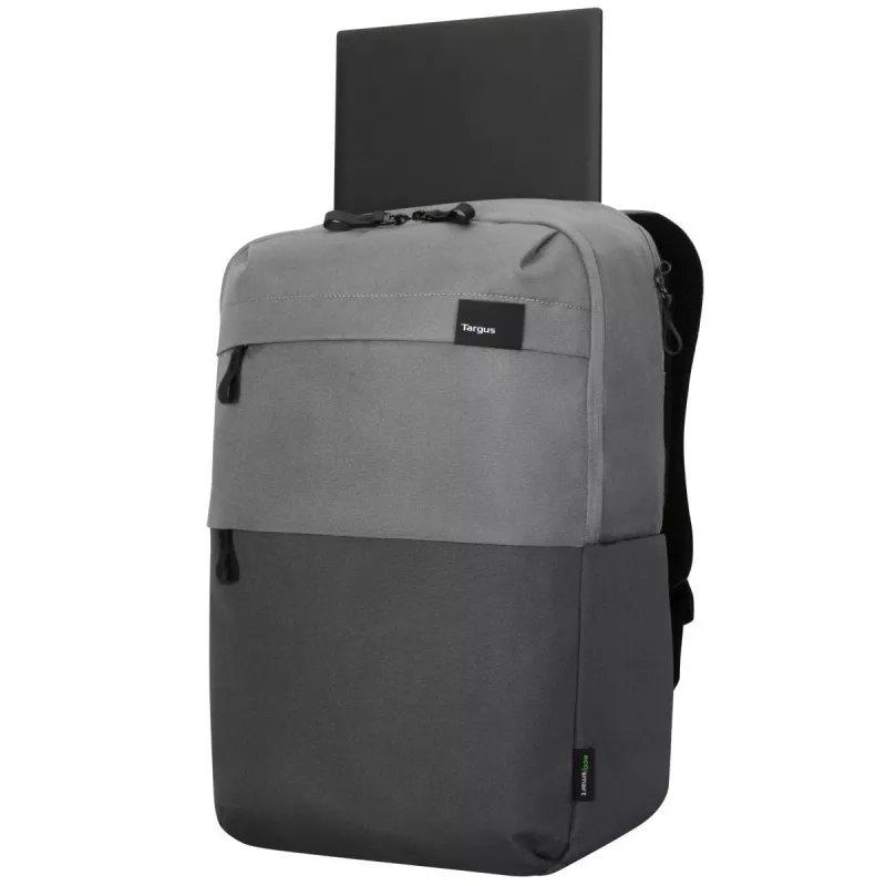 Rucksack Targus Sagano 39,6 cm 15,6 Zoll Schwarz Grau 2 Fronttaschen