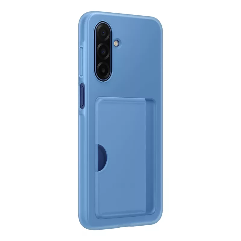 Rückabdeckung Samsung A17 mit Kartenfach, Blau — EF-OA176TLEGWW